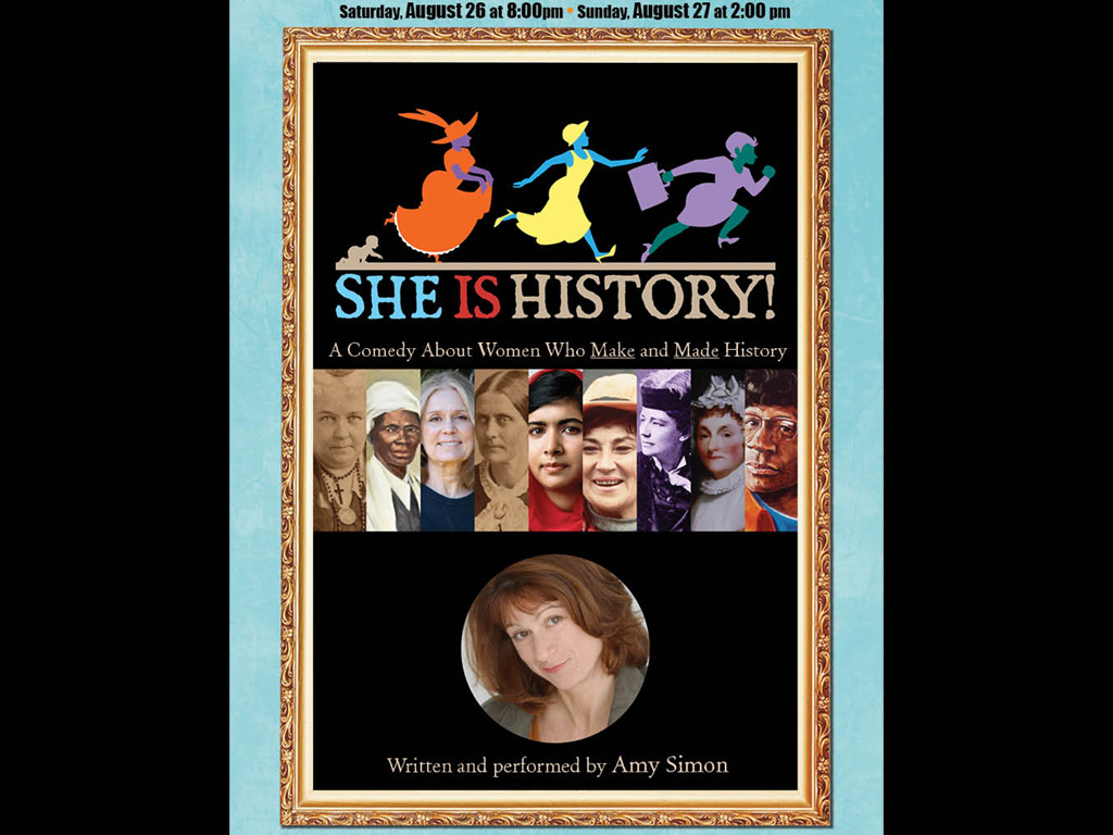 Amy Simon “She Is History”