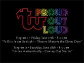 Proud Out Loud – An Evening of “Coming Out” stories