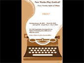 New Works Play Festival 2023