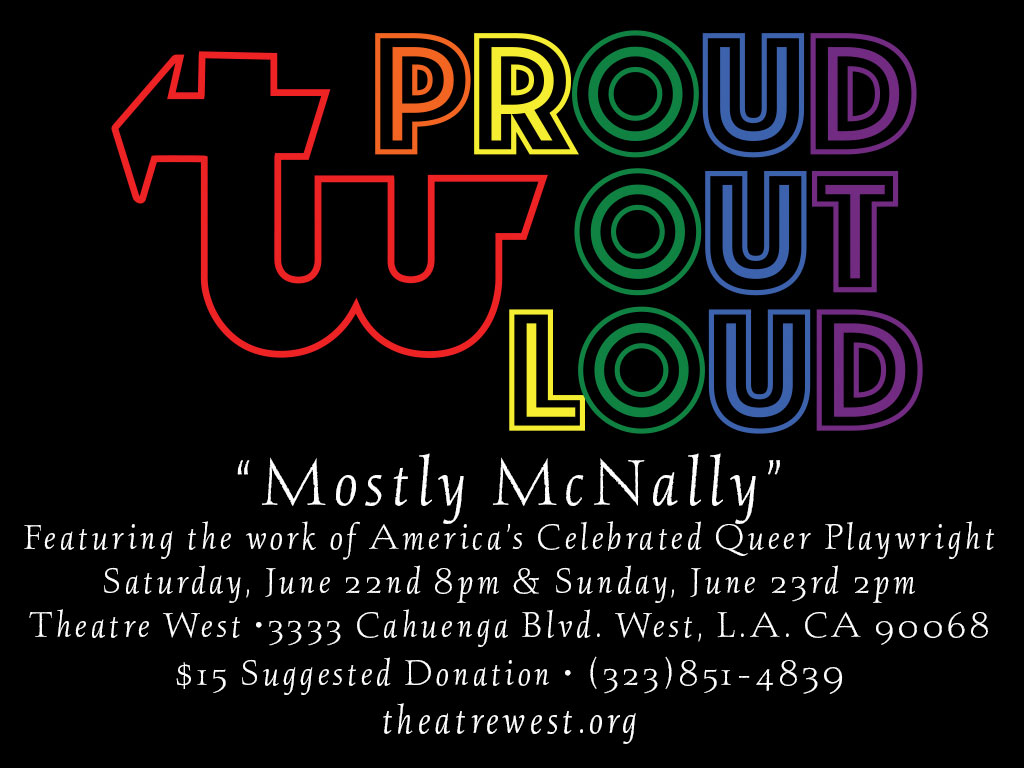 Mostly McNally, Proud Out Loud at Theatre West