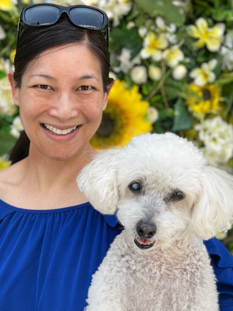 Dr. Meg Palisoc & Casper