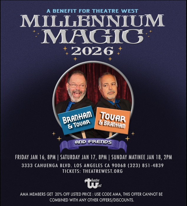 Millennium Magic 2026 poster / photo by Dina Morrone